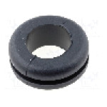 Manşon pentru cabluri, panou max. 1,6mm, elastomer termoplastic TPE, ESSENTRA - HG-6