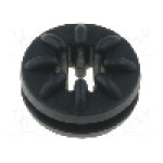 Manşon pentru cabluri, panou max. 1,6mm, elastomer termoplastic TPE, FIX&FASTEN - TGM-14