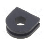 Manşon pentru cabluri, panou max. 1mm, {{Material}}, FIX&FASTEN - FIX-GR-35