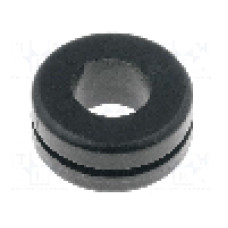 Manşon pentru cabluri, panou max. 1mm, {{Material}}, HELLERMANNTYTON - 633-03010