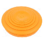 Manşon pentru cabluri, panou max. 2,2mm, {{Material}}, OBO BETTERMANN - EDK 40 OR