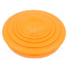 Manşon pentru cabluri, panou max. 2,2mm, {{Material}}, OBO BETTERMANN - EDK 40 OR