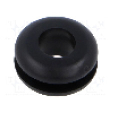 Manşon pentru cabluri, panou max. 2,4mm, PVC, ESSENTRA - 10080962