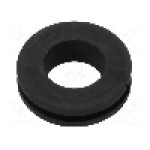 Manşon pentru cabluri, panou max. 2,4mm, elastomer termoplastic TPE, ESSENTRA - 10009840