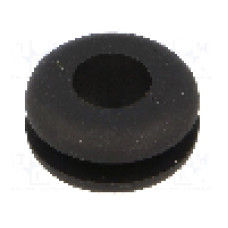 Manşon pentru cabluri, panou max. 2,4mm, elastomer termoplastic TPE, ESSENTRA - HG-4