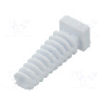 Manşon pentru cabluri, panou max. 2,5mm, {{Material}}, FIX&FASTEN - FIX-3.0X23-WH