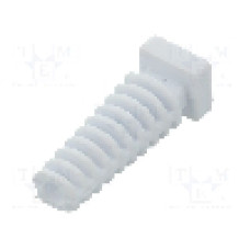 Manşon pentru cabluri, panou max. 2,5mm, {{Material}}, FIX&FASTEN - FIX-3.0X23-WH