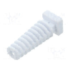 Manşon pentru cabluri, panou max. 2,5mm, {{Material}}, FIX&FASTEN - FIX-3.5X25-WH