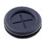 Manşon pentru cabluri, panou max. 2mm, {{Material}}, FIX&FASTEN - FIX-DGB19A
