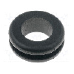 Manşon pentru cabluri, panou max. 2mm, {{Material}}, HELLERMANNTYTON - 633-02030