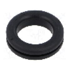 Manşon pentru cabluri, panou max. 2mm, PVC, ESSENTRA - 10118184