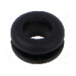 Manşon pentru cabluri, panou max. 2mm, PVC, ESSENTRA - 10284087