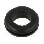 Manşon pentru cabluri, panou max. 2mm, PVC, ESSENTRA - 10284308
