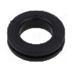 Manşon pentru cabluri, panou max. 2mm, elastomer termoplastic TPE, ESSENTRA - 10118160