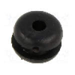 Manşon pentru cabluri, panou max. 3,2mm, PVC, ESSENTRA - 10068793