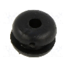 Manşon pentru cabluri, panou max. 3,2mm, PVC, ESSENTRA - 10068793