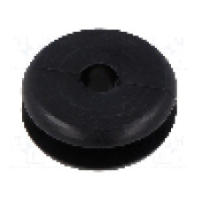 Manşon pentru cabluri, panou max. 3,2mm, PVC, ESSENTRA - 10090480