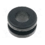 Manşon pentru cabluri, panou max. 3mm, {{Material}}, HELLERMANNTYTON - 633-03020
