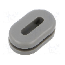 Manşon pentru cabluri, panou max. 3mm, {{Material}}, HELLERMANNTYTON - 633-06068