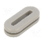 Manşon pentru cabluri, panou max. 3mm, {{Material}}, HELLERMANNTYTON - 633-06078