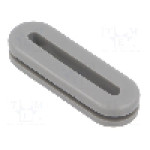 Manşon pentru cabluri, panou max. 3mm, {{Material}}, HELLERMANNTYTON - 633-06088