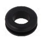 Manşon pentru cabluri, panou max. 3mm, PVC, ESSENTRA - 10284315