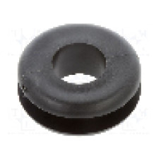 Manşon pentru cabluri, panou max. 4,8mm, PVC, ESSENTRA - 10102442