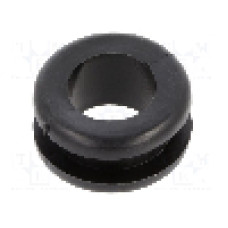 Manşon pentru cabluri, panou max. 4mm, {{Material}}, HELLERMANNTYTON - 633-02050