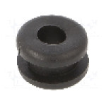 Manşon pentru cabluri, panou max. 4mm, {{Material}}, HELLERMANNTYTON - 633-02180
