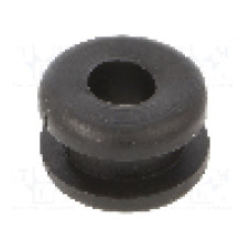Manşon pentru cabluri, panou max. 4mm, {{Material}}, HELLERMANNTYTON - 633-02180