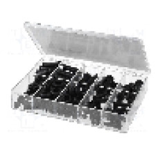 Presgarnituri şi manşoane - kit pentru cabluri, panou {{Grosime panou}}, PVC, HELLERMANNTYTON - 639-60000