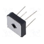 Punte redresoare, 15A, 0,4kV, capsula MBR-25W, DC COMPONENTS - GBPC1504W