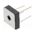 Punte redresoare, 15A, 0,6kV, capsula MBR-25W, DC COMPONENTS - GBPC1506W