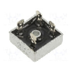 Punte redresoare, 15A, 0,8kV, capsula MB-25, DC COMPONENTS - KBPC1508