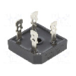 Punte redresoare, 15A, 0,8kV, capsula MBR-25, DC COMPONENTS - MBR158