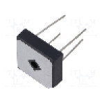 Punte redresoare, 15A, 1kV, capsula MBR-25W, DC COMPONENTS - GBPC1510W