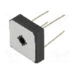 Punte redresoare, 25A, 0,6kV, capsula MBR-25W, DC COMPONENTS - GBPC2506W