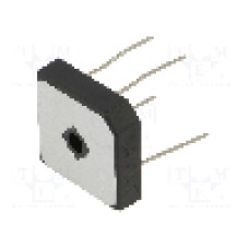 Punte redresoare, 25A, 0,8kV, capsula MBR-25W, DC COMPONENTS - GBPC2508W