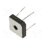 Punte redresoare, 25A, 1kV, capsula MBR-25W, DC COMPONENTS - GBPC2510W