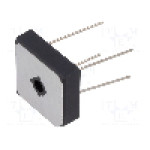 Punte redresoare, 25A, 200V, capsula MBR-25W, DC COMPONENTS - GBPC2502W