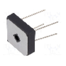 Punte redresoare, 25A, 200V, capsula MBR-25W, DC COMPONENTS - GBPC2502W