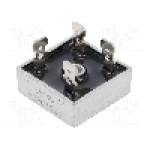 Punte redresoare, 35A, 0,6kV, capsula MB-25, DC COMPONENTS - KBPC3506