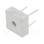 Punte redresoare, 35A, 0,6kV, capsula MB-25W, DC COMPONENTS - KBPC3506W
