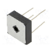 Punte redresoare, 35A, 50V, capsula MBR-25W, DC COMPONENTS - GBPC35005W