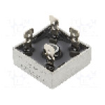 Punte redresoare, 50A, 1kV, capsula MB-25, DC COMPONENTS - KBPC5010