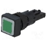 Intrerupator 16mm, seria RMQ-16, 16mm, EATON ELECTRIC - Q18DR-GN