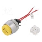 Intrerupator {{Tip comutator}}, 22mm, seria ST22, IP20, SPAMEL - ST22-SD-230AC