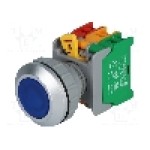 Intrerupator acţionat prin apasare, 1 pozitii, 30mm, seria LXB30, AUSPICIOUS - LXB30-1O/C BL, W/O LAMP Intrerupator acţionat prin apasare, 1 pozitii, 30mm, seria LXB30, AUSPICIOUS - LXB30-1O/C BL, W/O LAMP