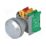 Intrerupator acţionat prin apasare, 1 pozitii, 30mm, seria LXB30, AUSPICIOUS - LXB30-1O/C W, W/O LAMP Intrerupator acţionat prin apasare, 1 pozitii, 30mm, seria LXB30, AUSPICIOUS - LXB30-1O/C W, W/O LAMP