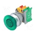 Intrerupator acţionat prin apasare, 1 pozitii, 30mm, seria LXE30, AUSPICIOUS - EBL30-1O/C G, W/O LAMP Intrerupator acţionat prin apasare, 1 pozitii, 30mm, seria LXE30, AUSPICIOUS - EBL30-1O/C G, W/O LAMP